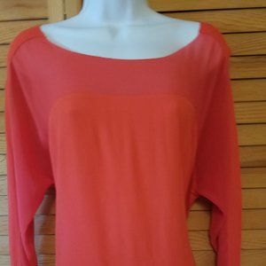 RACHEL - Rachel Roy Sheer Sleeve Blouse Medium